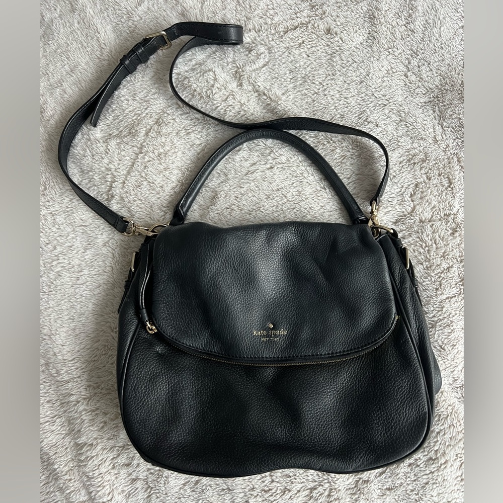 Kate Spade black shoulder/crossbody purse